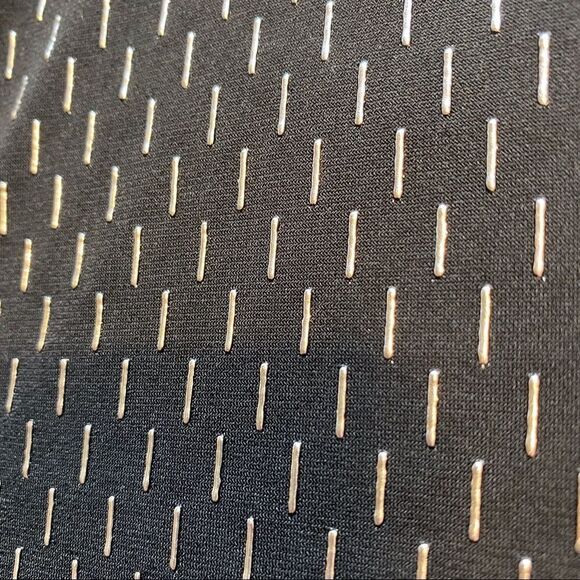 JM Collection Black With Silver Accents Flared Sleeve Tunic/Dress Size Large - Picture 10 of 13